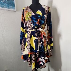 Fit & Flare Asymmetric Dress